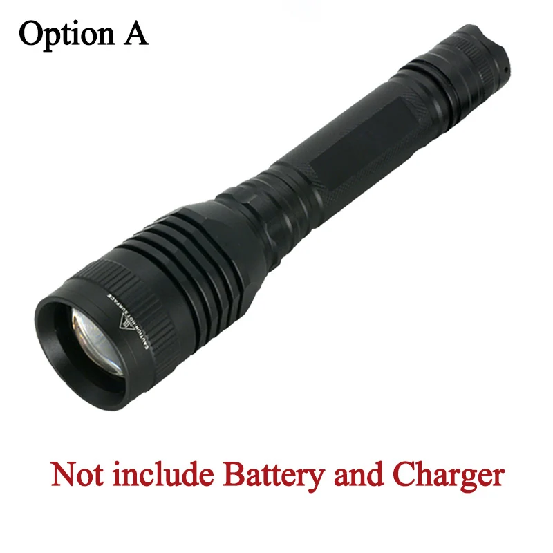 Option A Litwod Z20 P73 CREE XHP70 чип 8000 лм конвой Лен лампа Мощный тактический светодиодный светильник-вспышка XHP50 светильник-вспышка фонарь с зумом - Испускаемый цвет: Option A