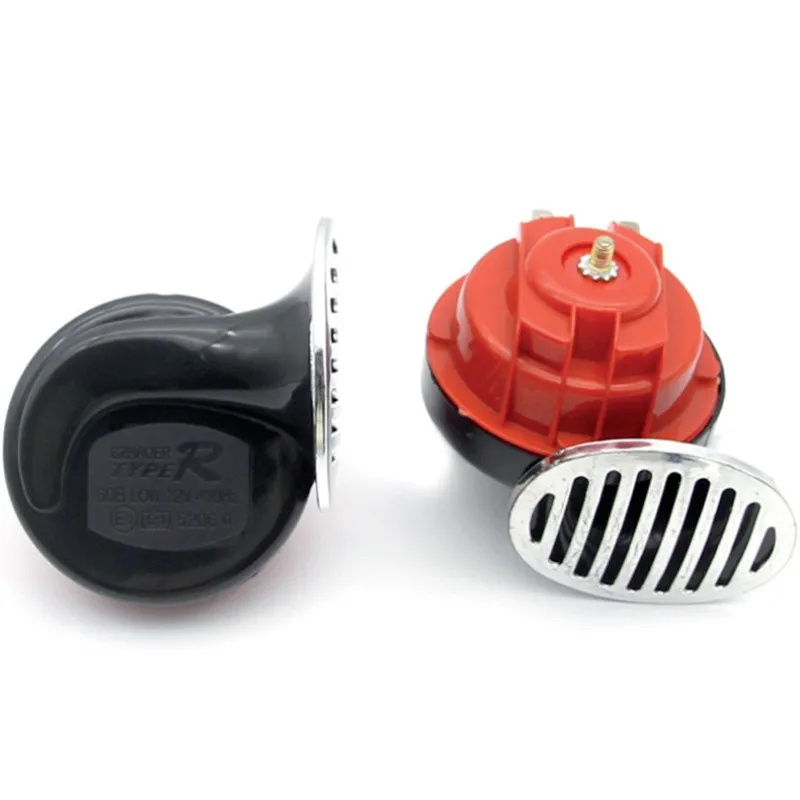 

2pcs 12V 105Db Snail Horn Air Horn For Car Boat Motorbike Van Truck Electric Pump Air Super Loud Horn