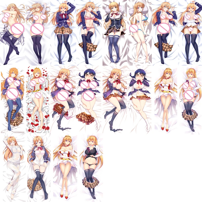 

Обновление 2017-Августовское японское аниме Shokugeki no Soma Nakiri erina Dakimakura, чехол для подушки для обнимания
