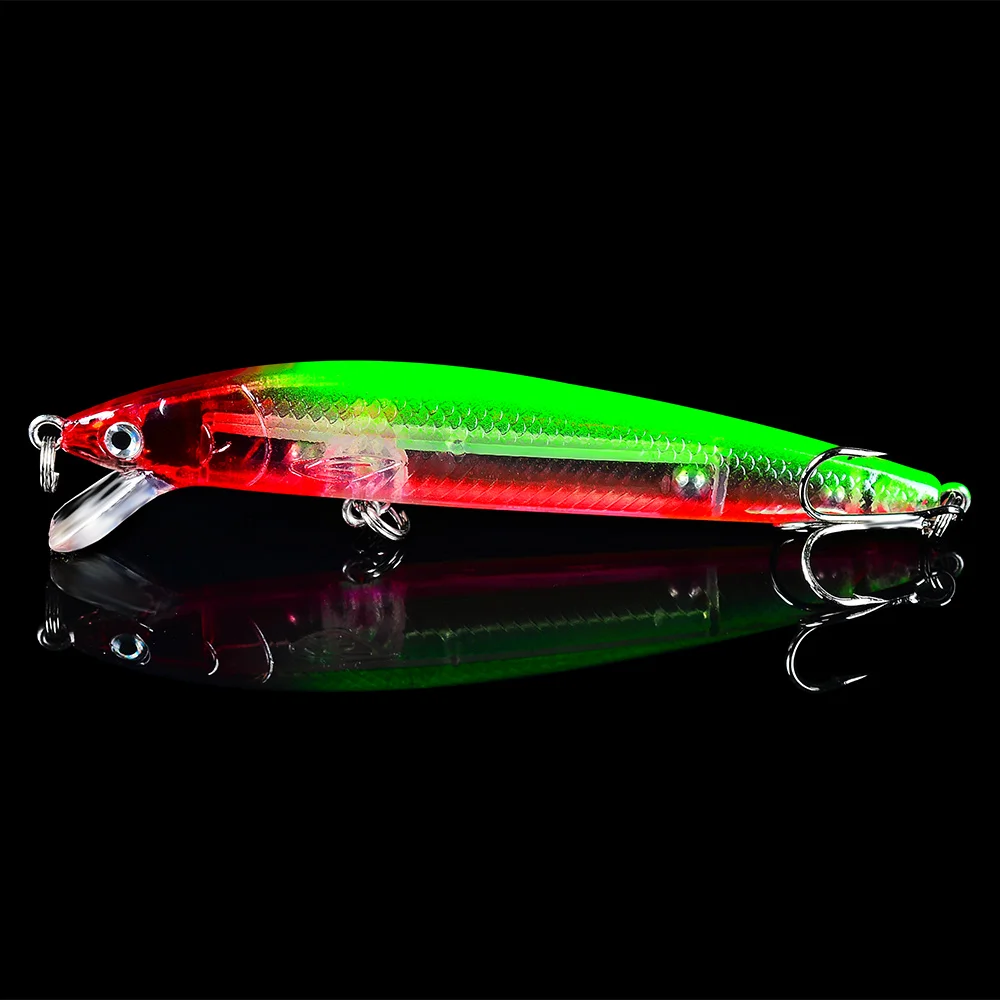 Топ 1 шт. 8 цветов гольян FLYBASS искусственная жесткая 10 см-3 94 &quot/0.26oz-7 5 3D Глаза