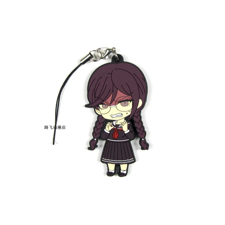 Danganronpa: Trigger Happy Havoc Monokuma Naegi Makoto Kirigiri Kyouko экшн фигурка аниме модель резиновый