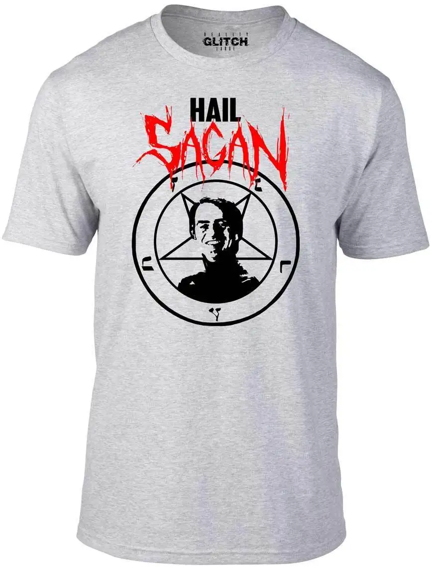 Футболка Hail Sagan забавная футболка Карл физика астроном пространство Ретро сатана