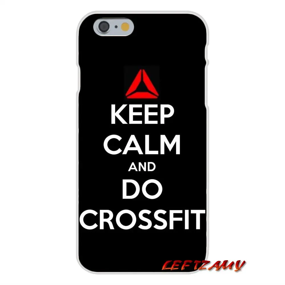 Keep calm and crossfit Тонкий силиконовый чехол для телефона Samsung Galaxy S3 S4 S5 MINI S6 S7 edge S8 S9 Plus Note