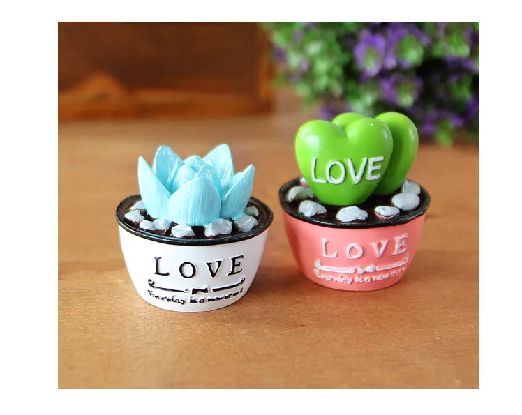 1PC TV cabinet decor small bonsai cactus pot creative Home Furnishing accessories resin crafts JL 0971 | Дом и сад