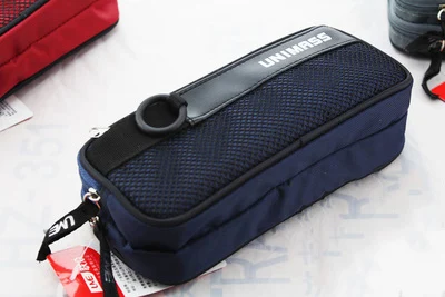 Navy Blue Многофункциональное крупносерийное Ёмкость Карандаш Чехол сумка для карандашей для мальчиков Студенческие канцелярские принадлежности, школьные принадлежности ручка сумка Карандаш Чехол школьные чехол - Цвет: Navy Blue
