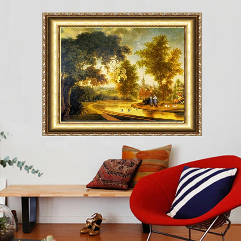 Новинка 2015 сделай сам 3D алмазная живопись декорации красивые пасторальные