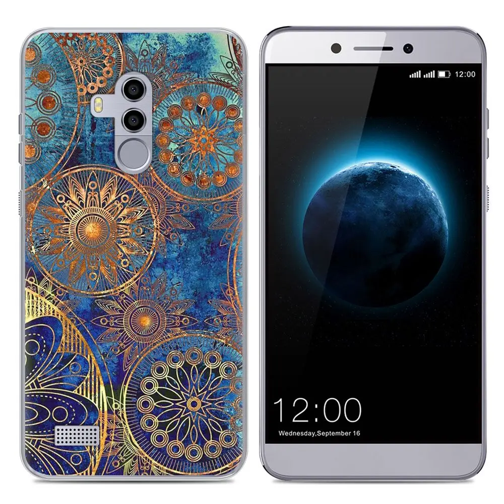 2 Мягкий чехол для телефона Leagoo T8S с красочным рисунком, 5,5 дюйма, силиконовый чехол из ТПУ с милым рисунком - Цвет: 2
