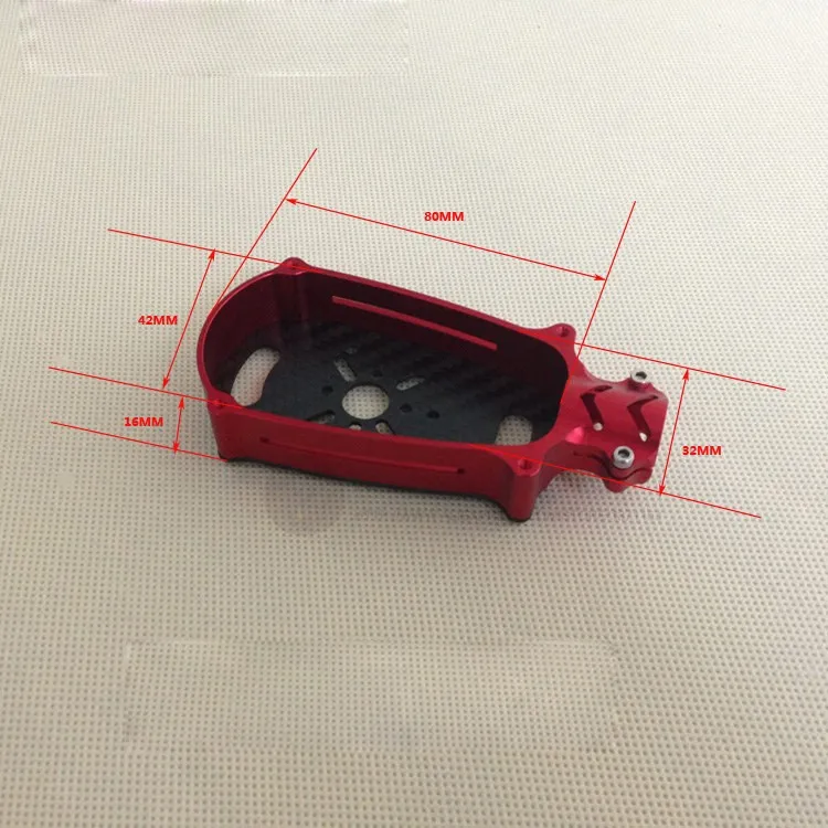 DIY FPV воздушный Дрон алюминиевый сплав складной зонтик Квадрокоптер рама из чистого углеродного волокна колесная база 500-550-650мм