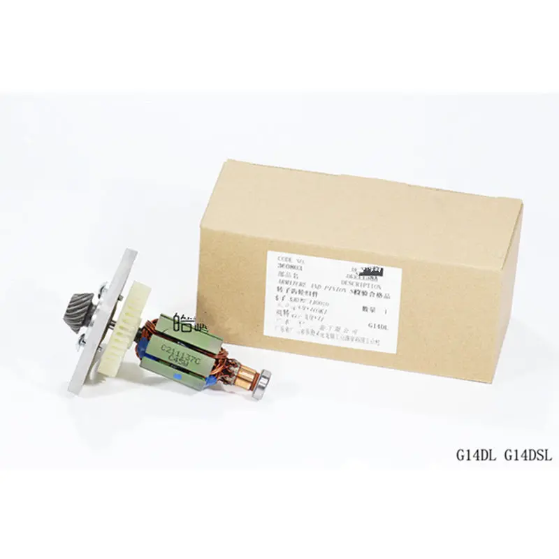 Ротор 360803 арматуры 220 В 240 для Hitachi G14DSL G14DMR G14DL|Аксессуары электроинструментов| |
