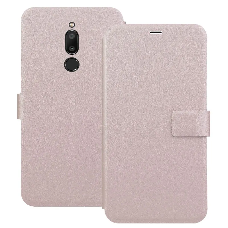 rose gold Чехол для Meizu M6T, чехол для Meizu 6 T, ультратонкий Магнитный кожаный чехол с подставкой для Meizu Note9, чехол для M6 note, флип-чехол для Meizu M6S 16XS, чехол - Цвет: rose gold