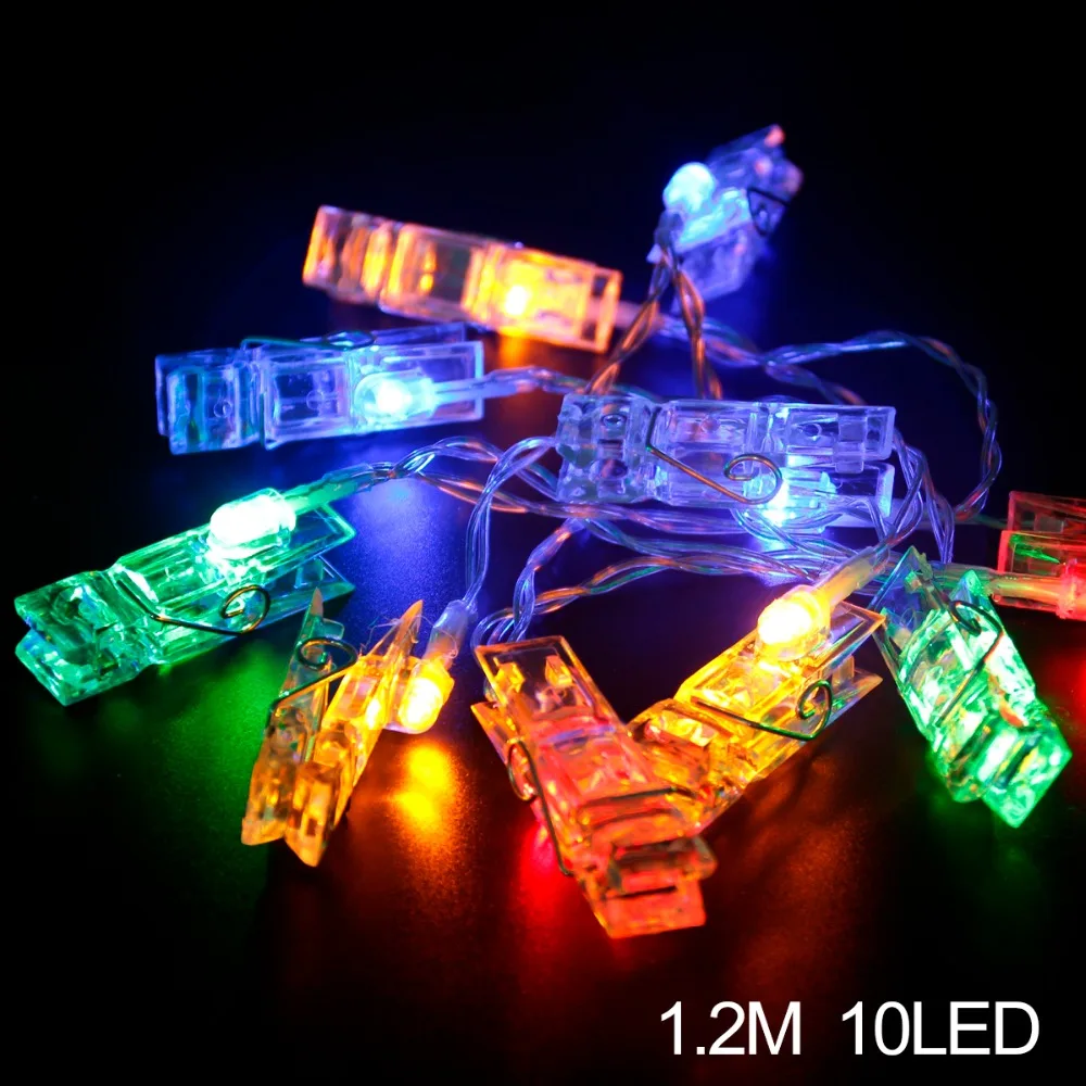 FENGRISE 10 20 LED фото клип светильник на свадьбу праздник s домашнего украшения