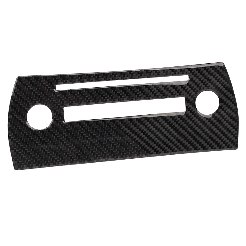 carbon fiber 1pcs Панель из углеродного волокна стикер защитный автомобиль для украшения интерьера акустическая панель управления для Lexus NX200 NX300 200 T 300 H - Цвет: carbon fiber 1pcs