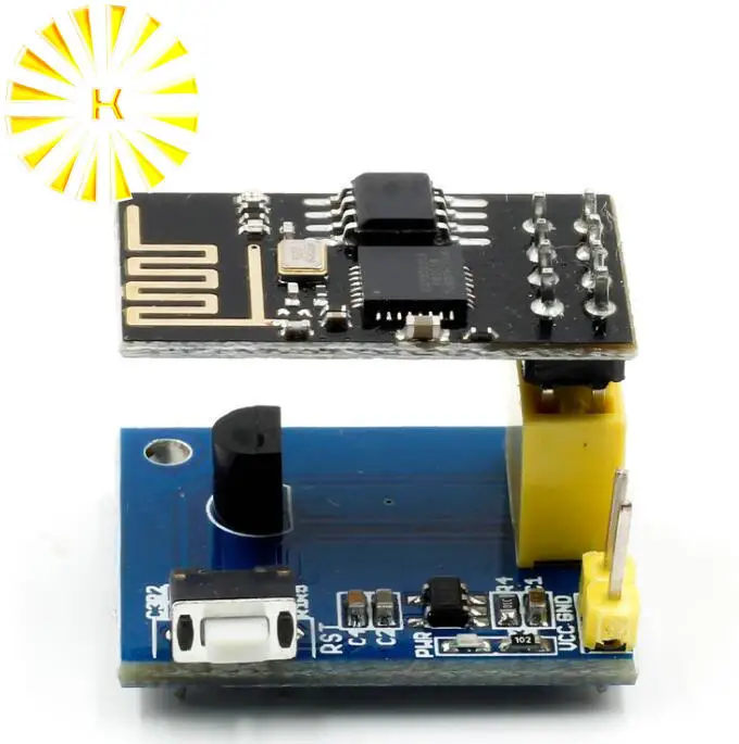 ESP8266 ESP 01 ESP01 DS18B20 модуль датчика температуры и влажности Esp8266 Wifi Беспроводная