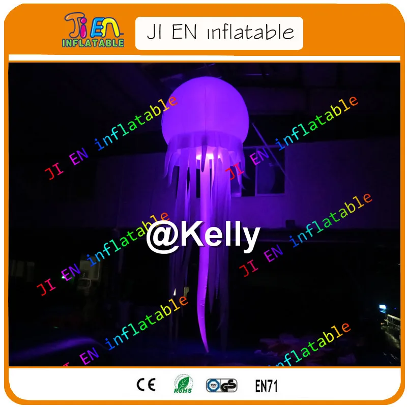 Бесплатная доставка воздушным транспортом светодиодный надувной Гелиевый шар с