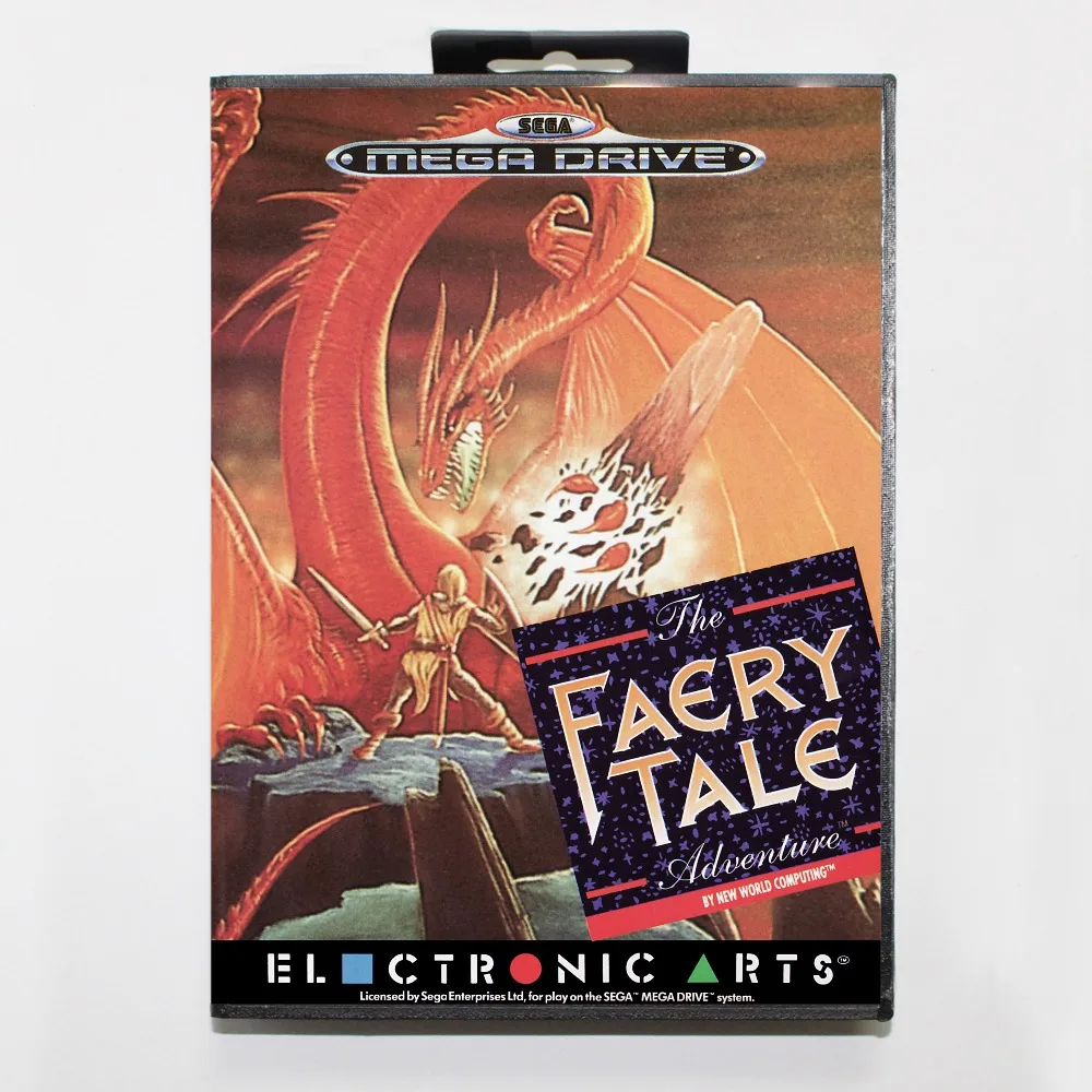 

Игровая карта Faery Tale Adventure, 16 бит, для SEGA MD, в розничной упаковке