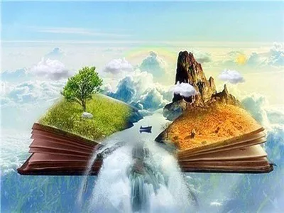 2054 AZQSD алмазная живопись книга водопад полная дрель Алмазная вышивка пейзаж домашний Декор подарок 5D DIY мозаика живописная ручная работа - Цвет: 2054