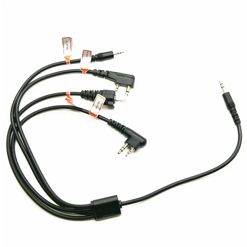 30 шт./лот 8 в 1 USB кабель для программирования для Yaesu Baofeng UV-5R для Kenwood для Motorola Радио для ICOM Retevis h777 talki портативной