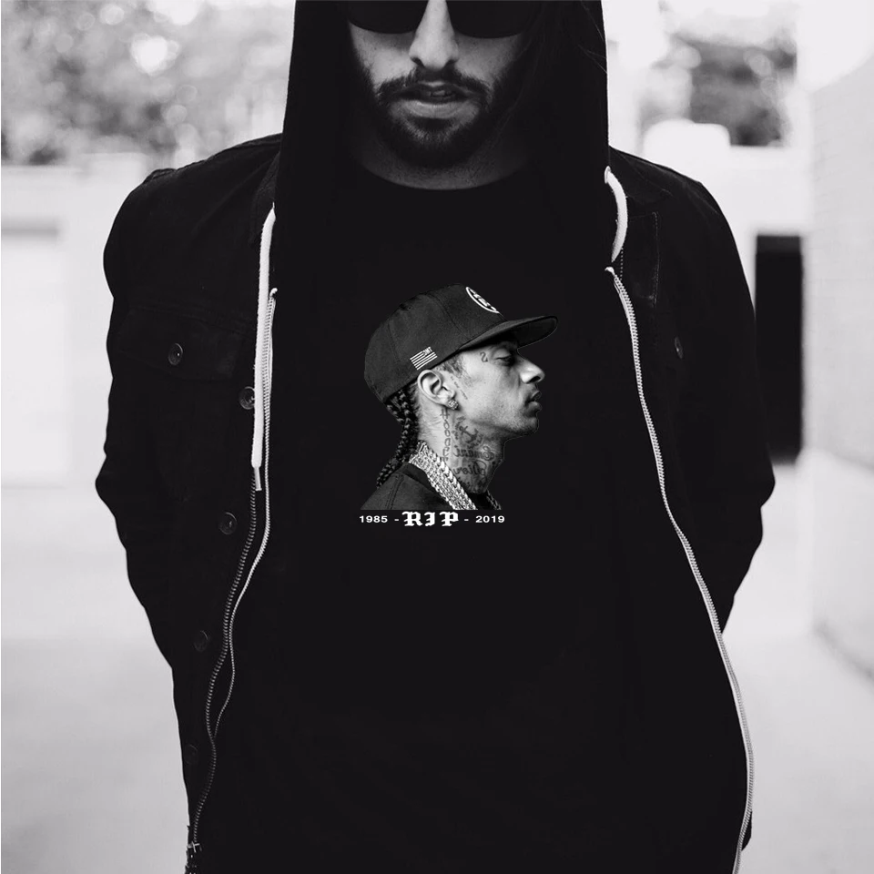 Футболка NIPSEY HUSSLE для мужчин/женщин футболка в стиле хип хоп хлопковая крутая