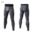 Новинка, мужские спортивные колготки, компрессионные штаны для бега, быстросохнущие леггинсы, спортивная одежда для бодибилдинга и фитнеса, дышащие брюки для спортзала