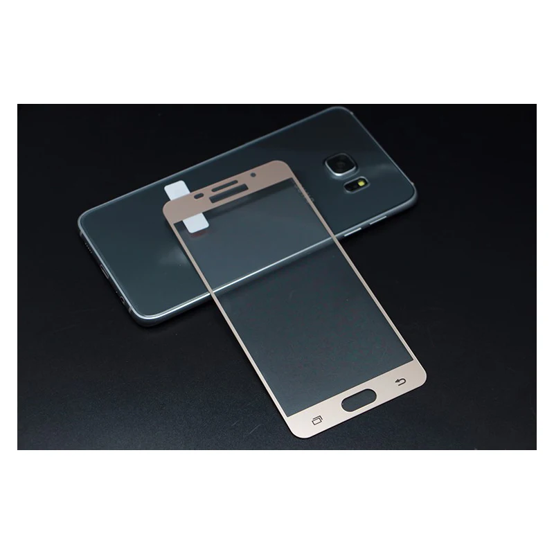 Полное покрытие закаленное стекло протектор экрана для Samsung Galaxy A3 A5 2016 A7 A710 on7