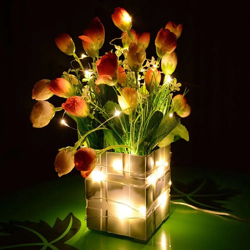Гирлянда светодиодная 1 м 10 светодиодов|wedding lamp|led battery operatedfairy lights |