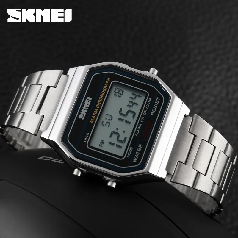 SKMEI мужские часы спортивные цифровые водонепроницаемые новые бизнес Chrono Relogio