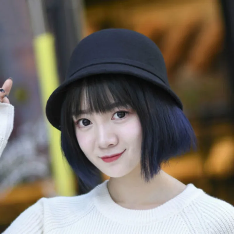 2018 USA Women Fashion Classic Retro Ladies Fedora Sweet Brim Top Sun Hat Solid For Female Beanies | Skullies &amp