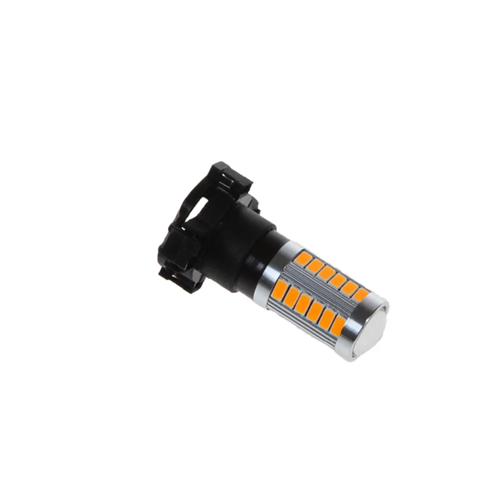 2 шт. PY24W 33SMD 5730 без ошибок Canbus поворотный сигнал задний фонарь s ДХО светильник