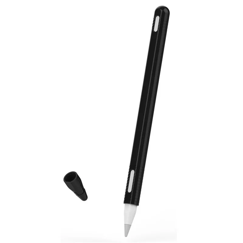 Мягкий силиконовый чехол для Apple Pencil 2-го поколения Чехол для iPad Pro карандаш 2 Набор колпачков держатель планшет ручка-стилус чехол
