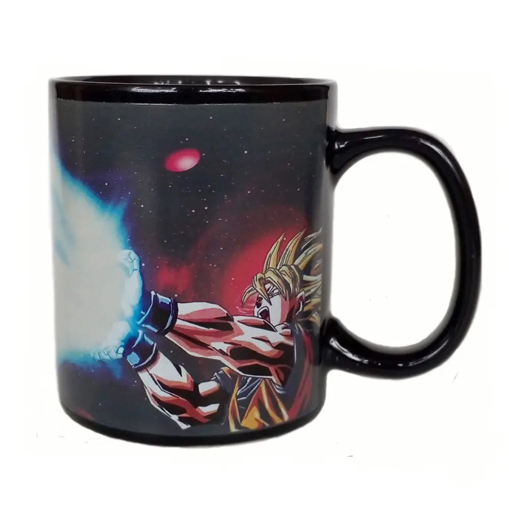 Сон Гоку кружка Dragon Ball Z Heat Reactive Кофе Super Saiyan мультфильм молоко чашки Цвет