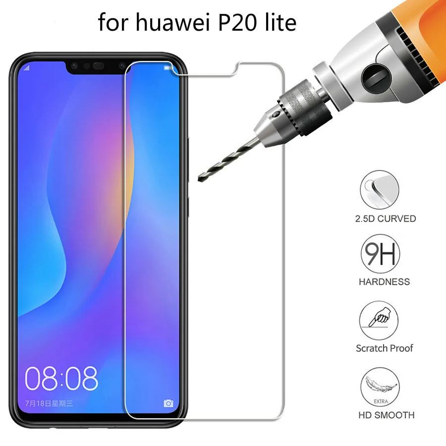 Закаленное стекло для Huawei P9 Lite защита экрана премиум класса 9H 2.5D 0 3 мм защитная