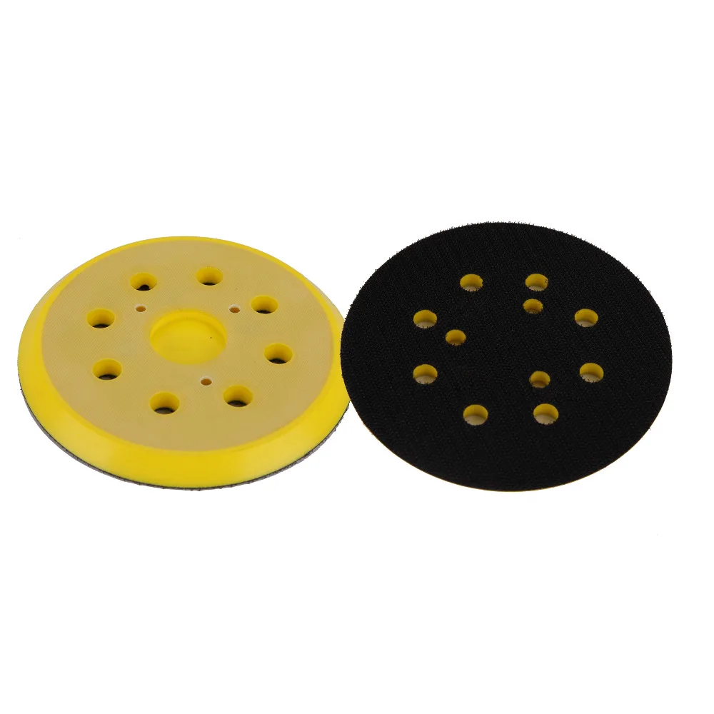 8 + 3 отверстия 5 ''Back up Pad Air шлифовальный диск пневматический станок для Sander Pack