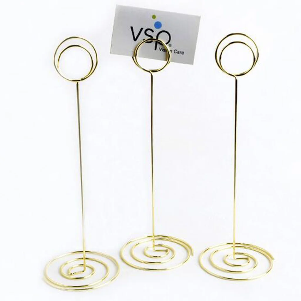 Держатель для цифровых карт высота зажимы бумаги меню см 6 шт. | Дом и сад