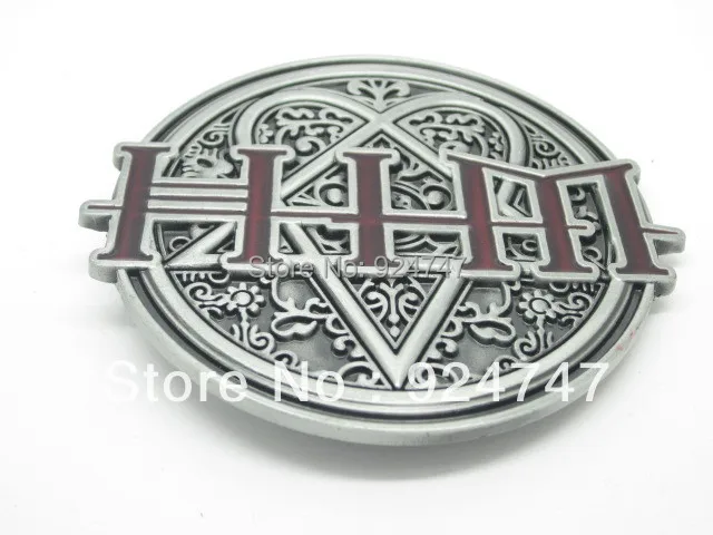 

Round HIM Rock Music Belt Buckle