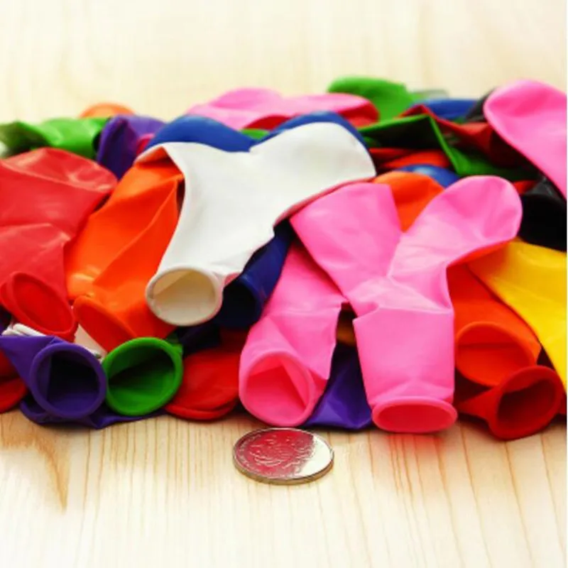 100 шт./партия декоративные латексные шары в виде красного сердца | Дом и сад