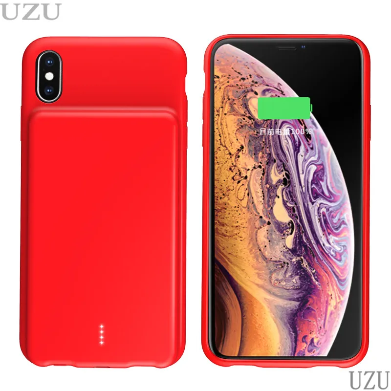 5000 мАч ультра тонкий чехол для зарядного устройства для iphone xs amx противоударный портативный беспроводной чехол для зарядки аккумулятора для iphone xr