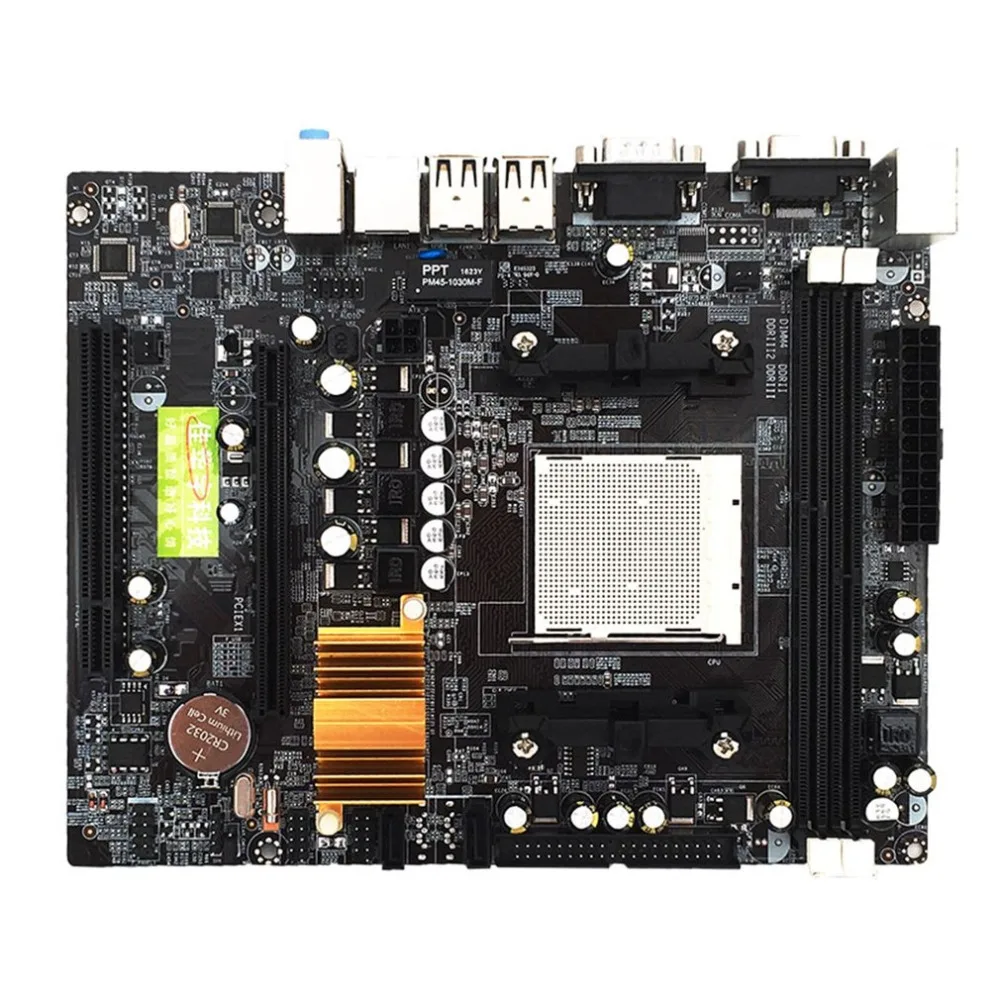 Professional C61 Desktop Computer Motherboard for AM2 AM3 CPU DDR2+DDR3 Memory Mainboard With 4 SATA2 Ports | Компьютеры и офис