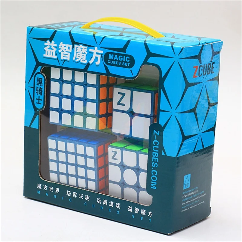 Z cube полный набор магический куб наклейка Скорость 3x3x3 4x4x4 волшебный магический волшебный куб Развивающие игрушки-головоломки для детей и взрослых