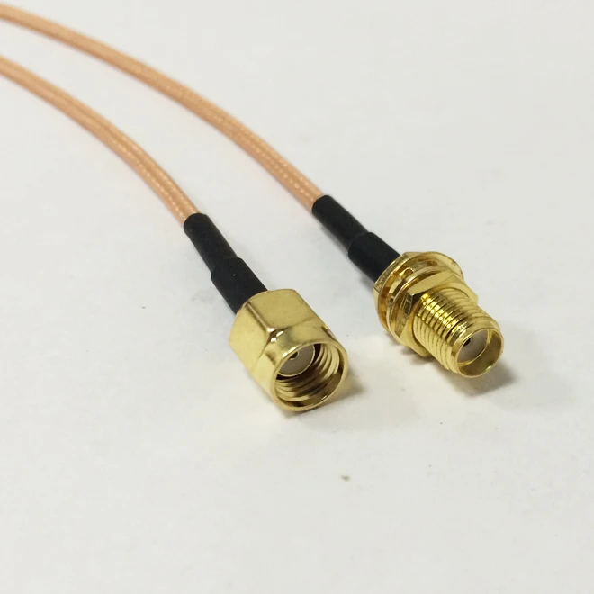 Wifi антенный кабель SMA женский гаечный переключатель RP Мужской Мопс (Гнездовой