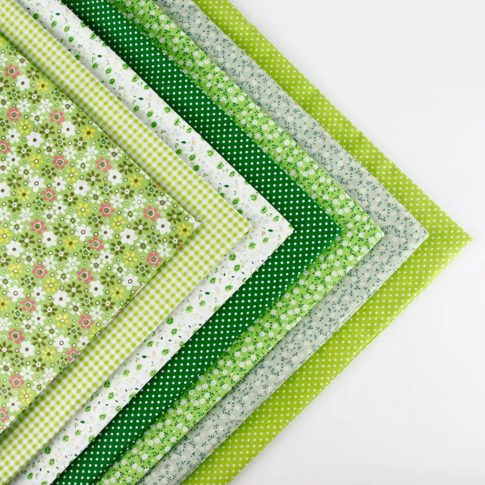 Хлопковая ткань с принтом сделай сам комплект из 8 тканей 50 х50 см одеяло лоскутное