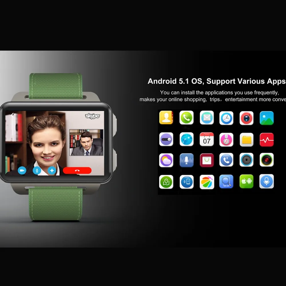 XGODY DM99 3g HD видео Смарт часы 1200 мАч мужские Супер экран gps Wi Fi Bluetooth фитнес браслет
