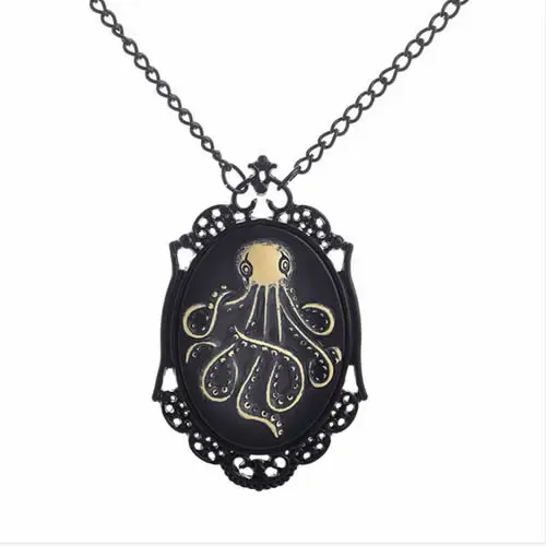 Ожерелье оптом ретро кулон в форме скелета цепочка ожерелье ювелирные изделия