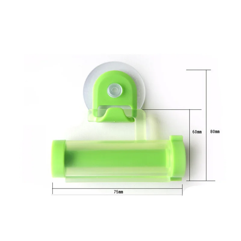 Toothpaste Dispenser Tube Partner Sucker Hanging Storage Rack Organizer Squeezer Random Color|Сумки для вещей| |