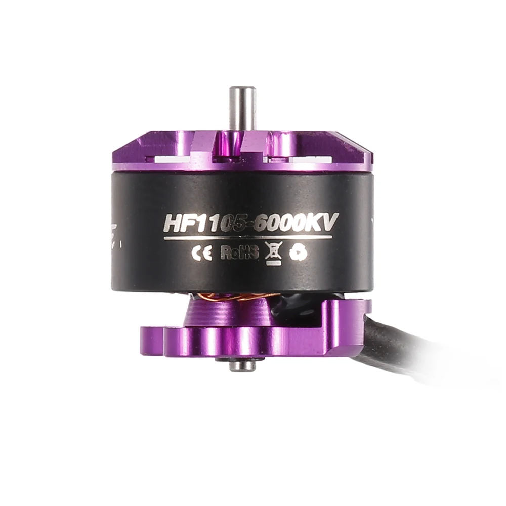 HF 1105 6000KV 2 3S бесщеточный двигатель RC для 90 мм 100 130 гоночный Дрон Квадрокоптер Мини