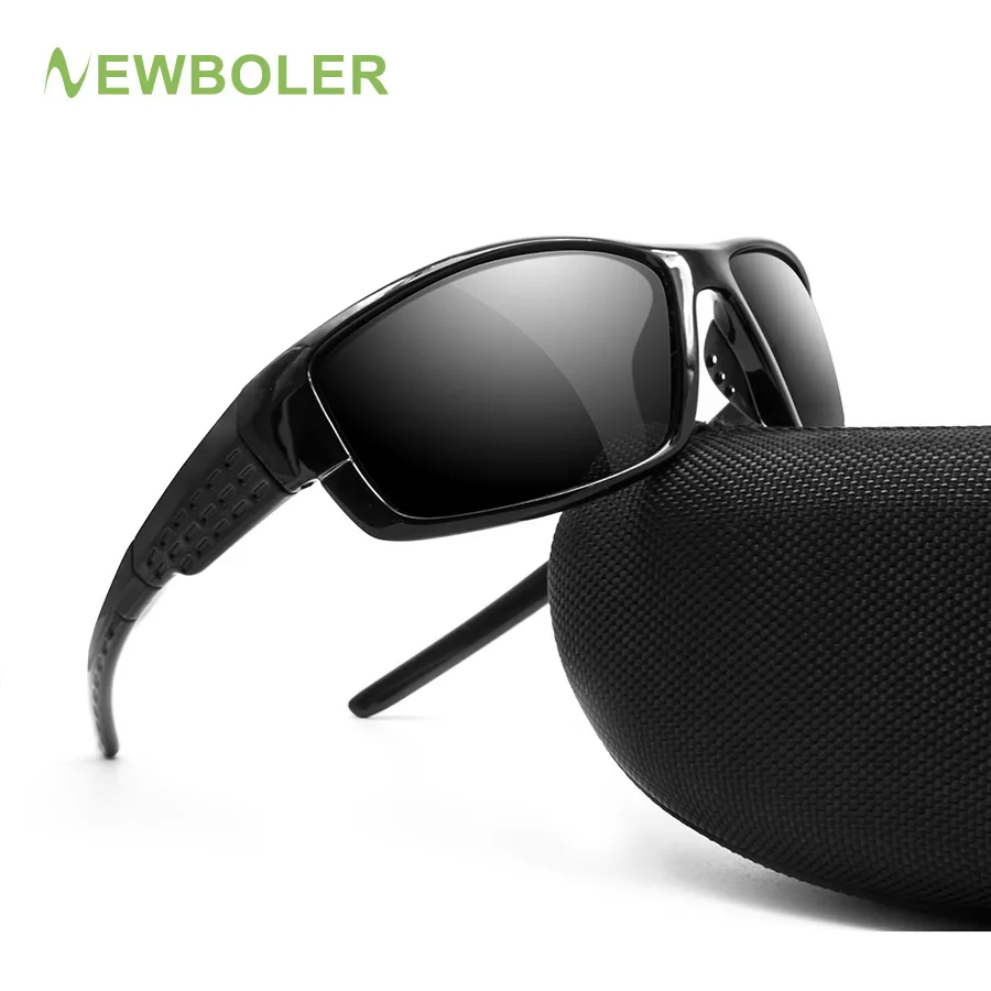 Солнцезащитные очки NEWBOLER Мужские поляризационные спортивные для рыбалки езды на
