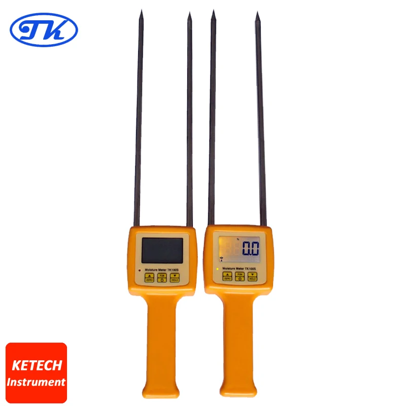 

Portable Corn,Wheat,Rice,Bean,Wheat Flour Grain Moisture Meter TK100S