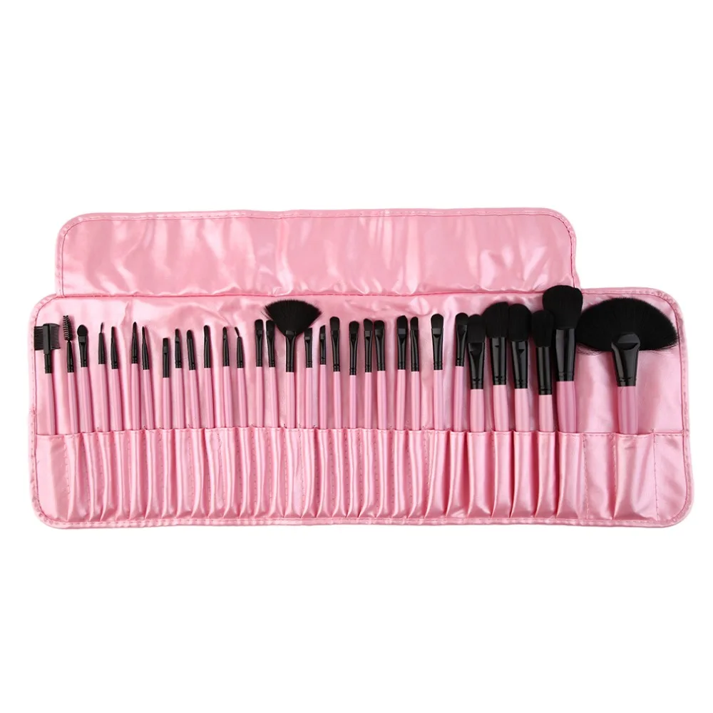 32pcs Professional Makeup Brushes Sets Pack Complete Eyes Foundation Lip Liner Eyeshadow Blush Concealer Essential Kits | Красота и