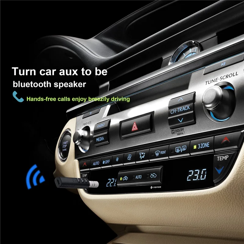 YODELI XT-2 Bluetooth aux-приемник аудио 3 5 мм разъем беспроводные приемники для