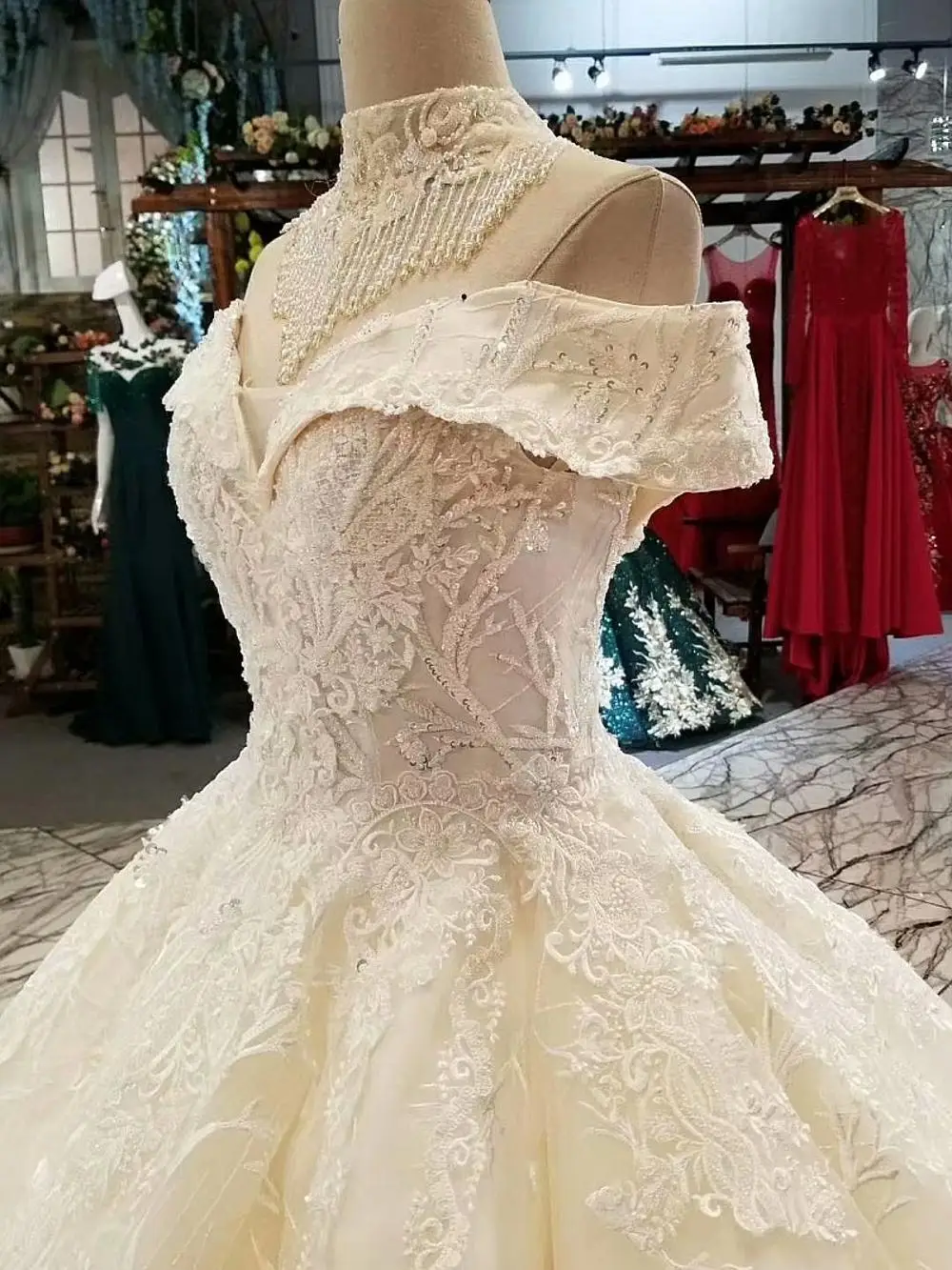 632498 Wedding Dresses Appliques Diamond Fashion Bridal Gowns 2020 Traditional Style Brand Design Moroccan Dress | Свадьбы и