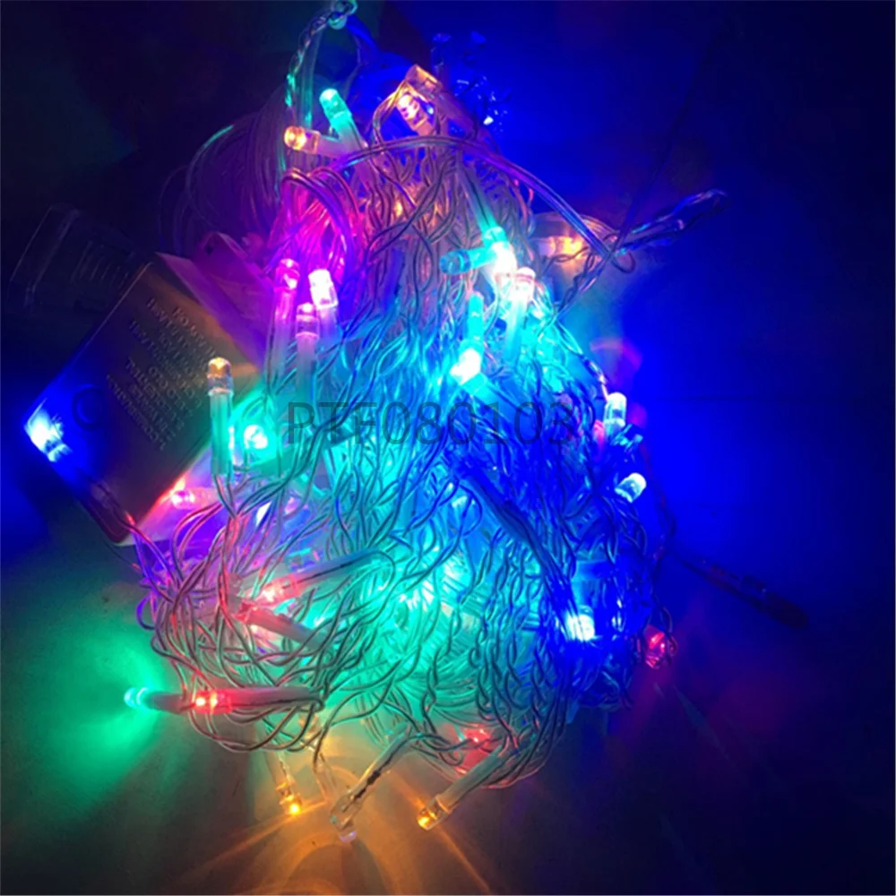 Самая низкая цена 10 м 100led гирлянда занавес сосулька светодиодные сказочные огни